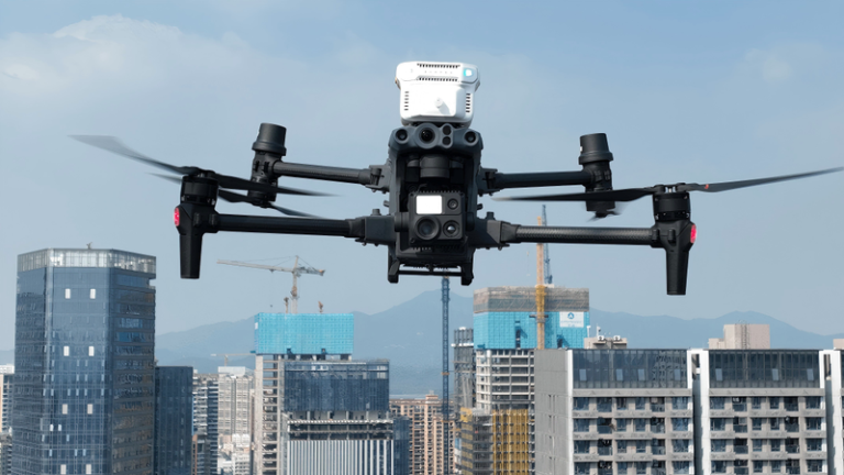 Septentrio AsteRx m3 Pro+ GNSS Receiver: Construction Monitoring Drone