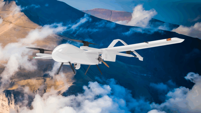 Septentrio mosaic-X5 GNSS receiver: Communication drone