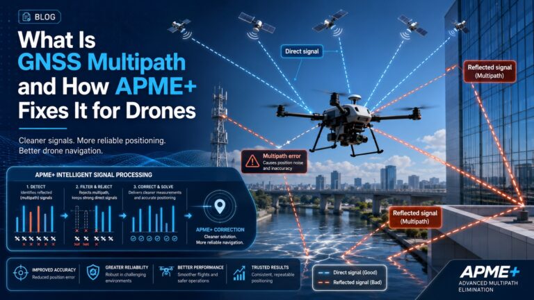 What Is GNSS Multipath and How APME+ Fixes It for Drones