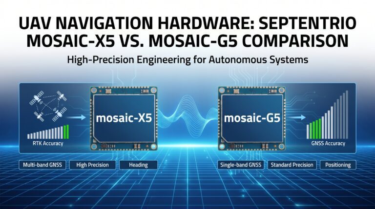 Septentrio mosaic-X5 vs mosaic-G5