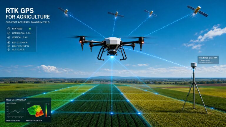RTK GNSS for Precision Agriculture: A Guide to Sub-Foot Accuracy in the Field