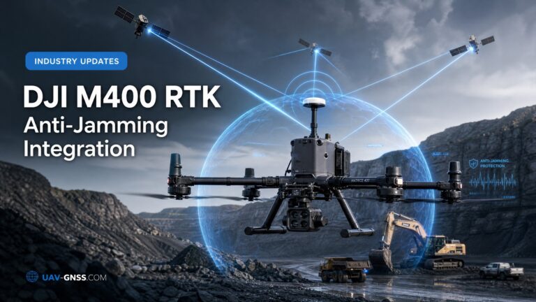 DJI M400 External GNSS Receiver: RTK Anti-Jamming Integration Guide