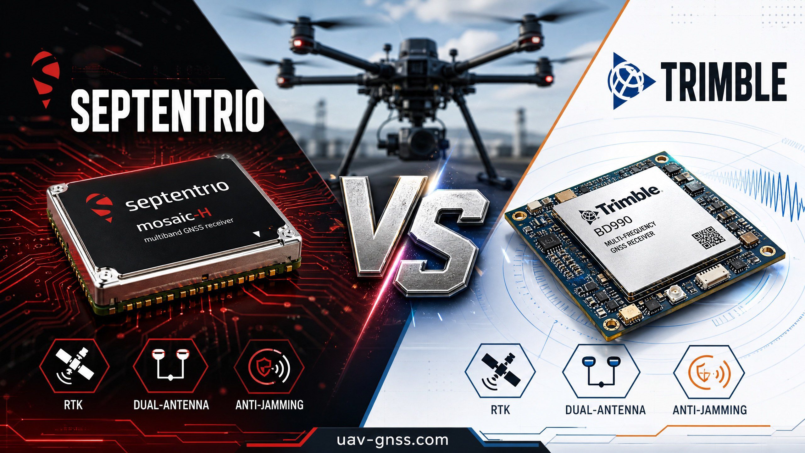 Septentrio vs Trimble GNSS: Which Is Better for Drone Integration?