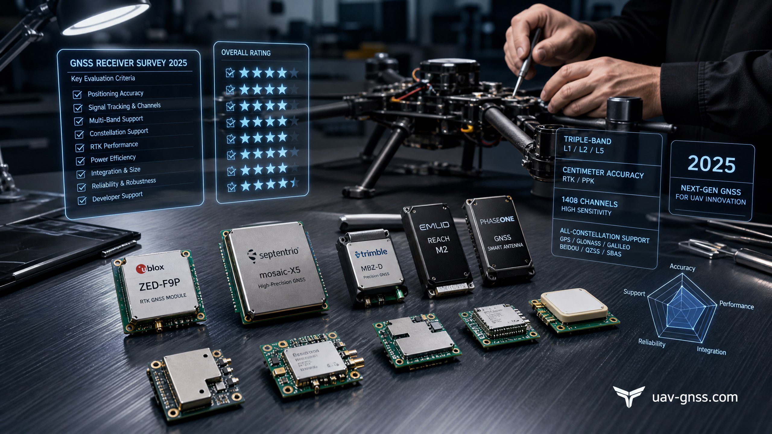 GNSS Receiver Survey: What Drone Manufacturers Look for in 2026