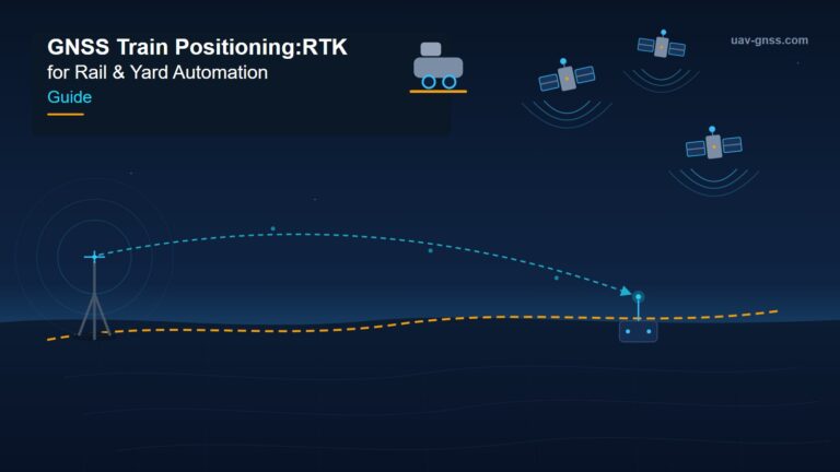 GNSS Train Positioning: RTK for Rail & Yard Automation Guide