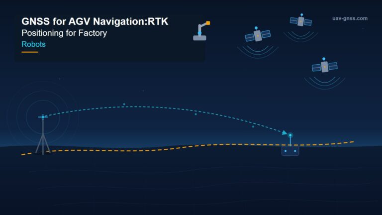 GNSS for AGV Navigation: RTK Positioning for Factory Robots