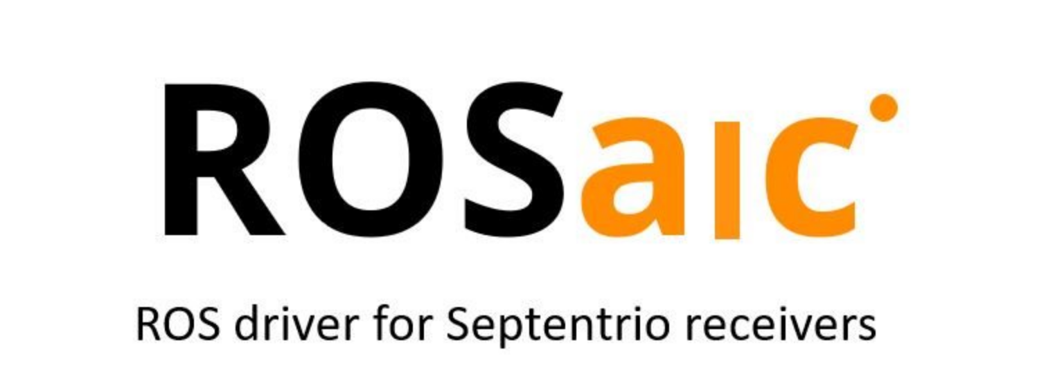 ROSaic - ROS driver for Septentrio receivers (official logo)